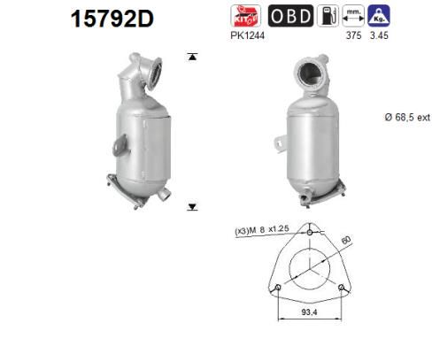 Katalizator AS 15792D