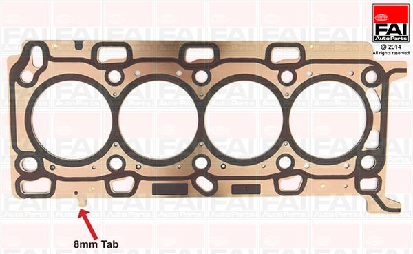 Uszczelka, głowica cylindrów FAI AUTOPARTS HG1450