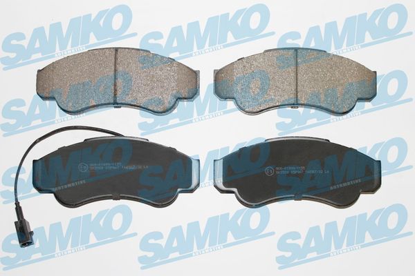 Sada brzdových destiček, kotoučová brzda SAMKO 5SP967