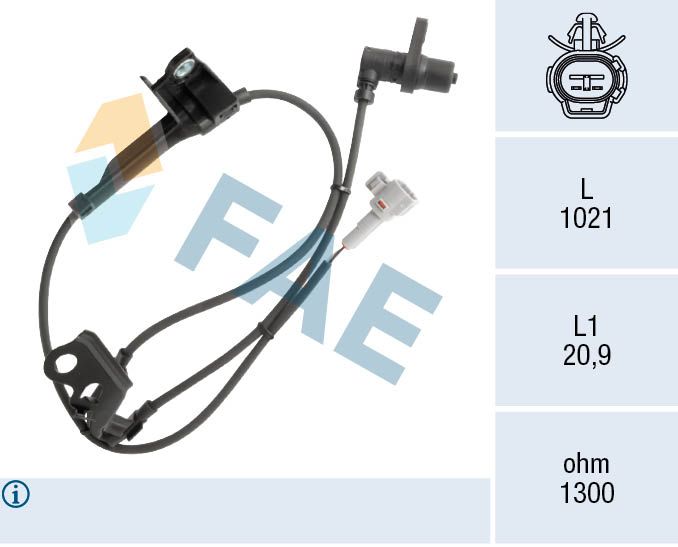 Snímač počtu otáčok kolesa FAE 78562