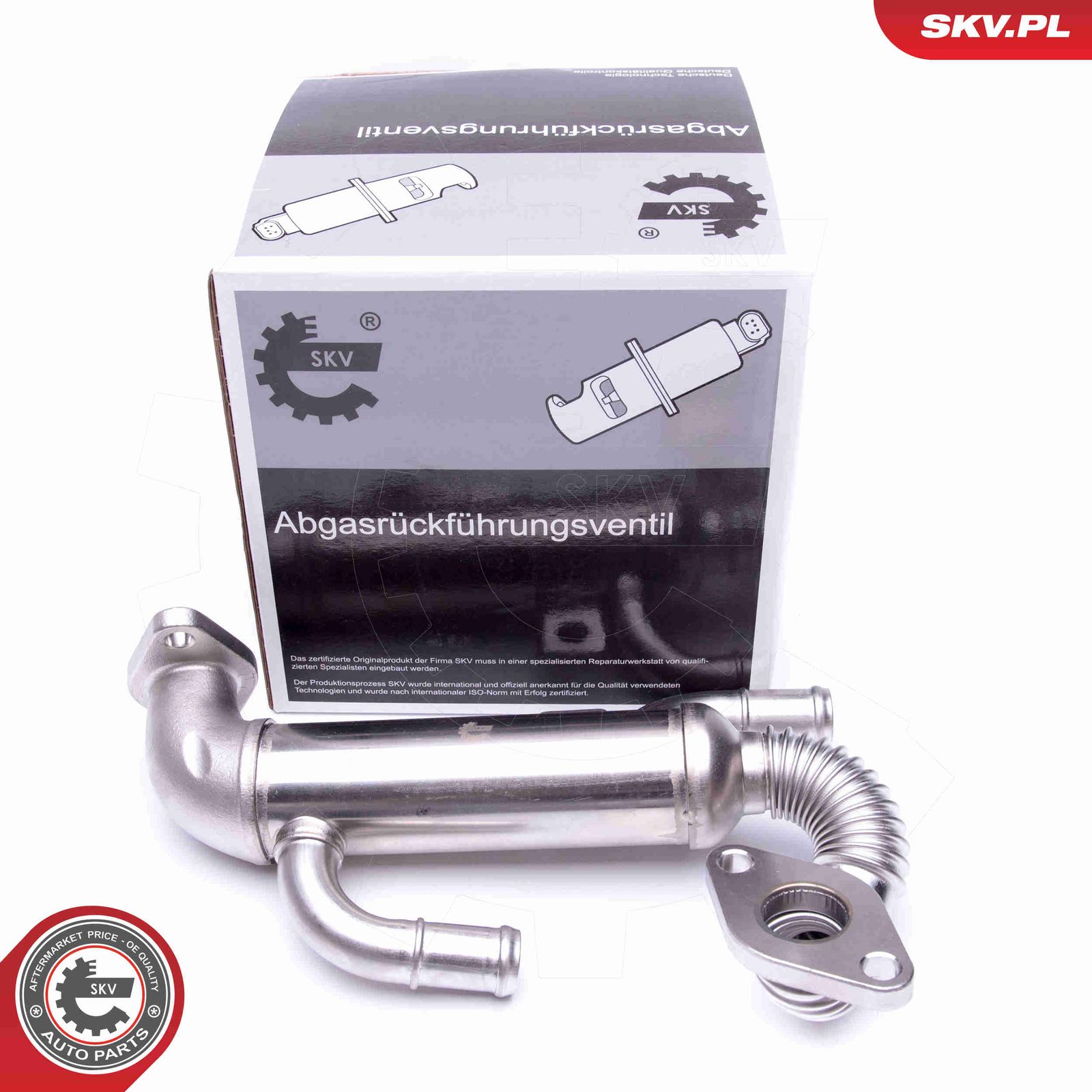 Радиатор, рециркуляция ОГ