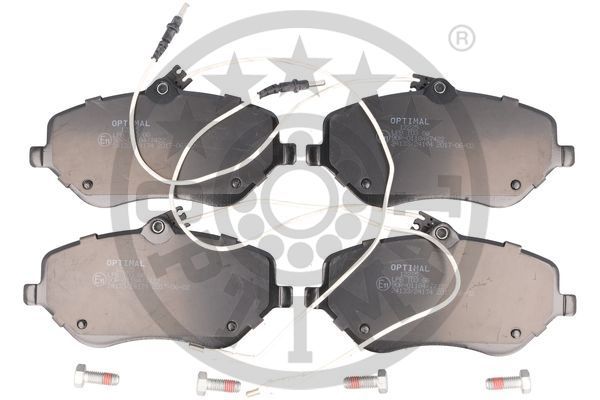 Zestaw klocków hamulcowych, hamulce tarczowe OPTIMAL BP-12225