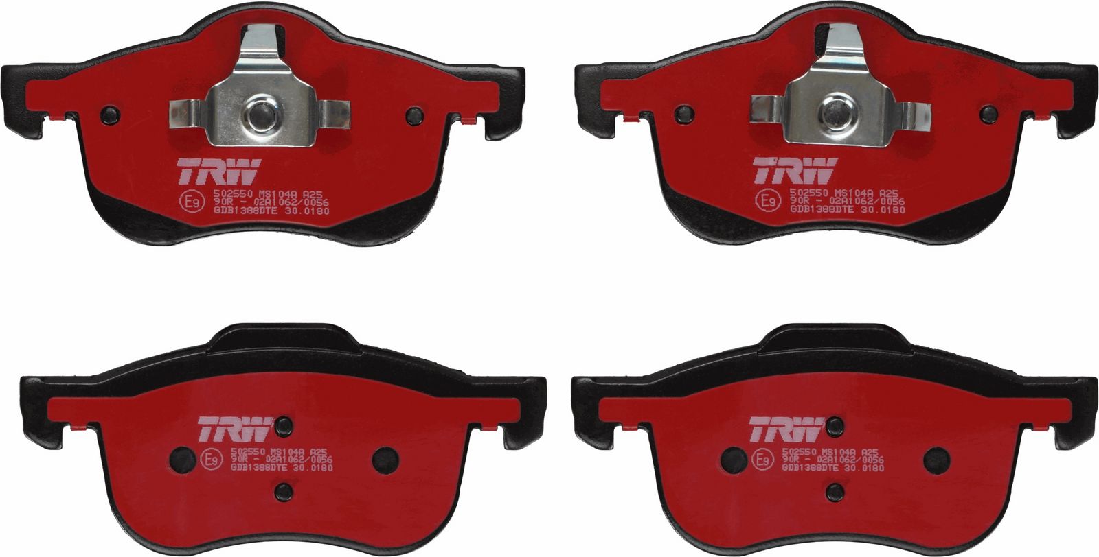 set placute frana,frana disc TRW DTEC COTEC GDB1388DTE