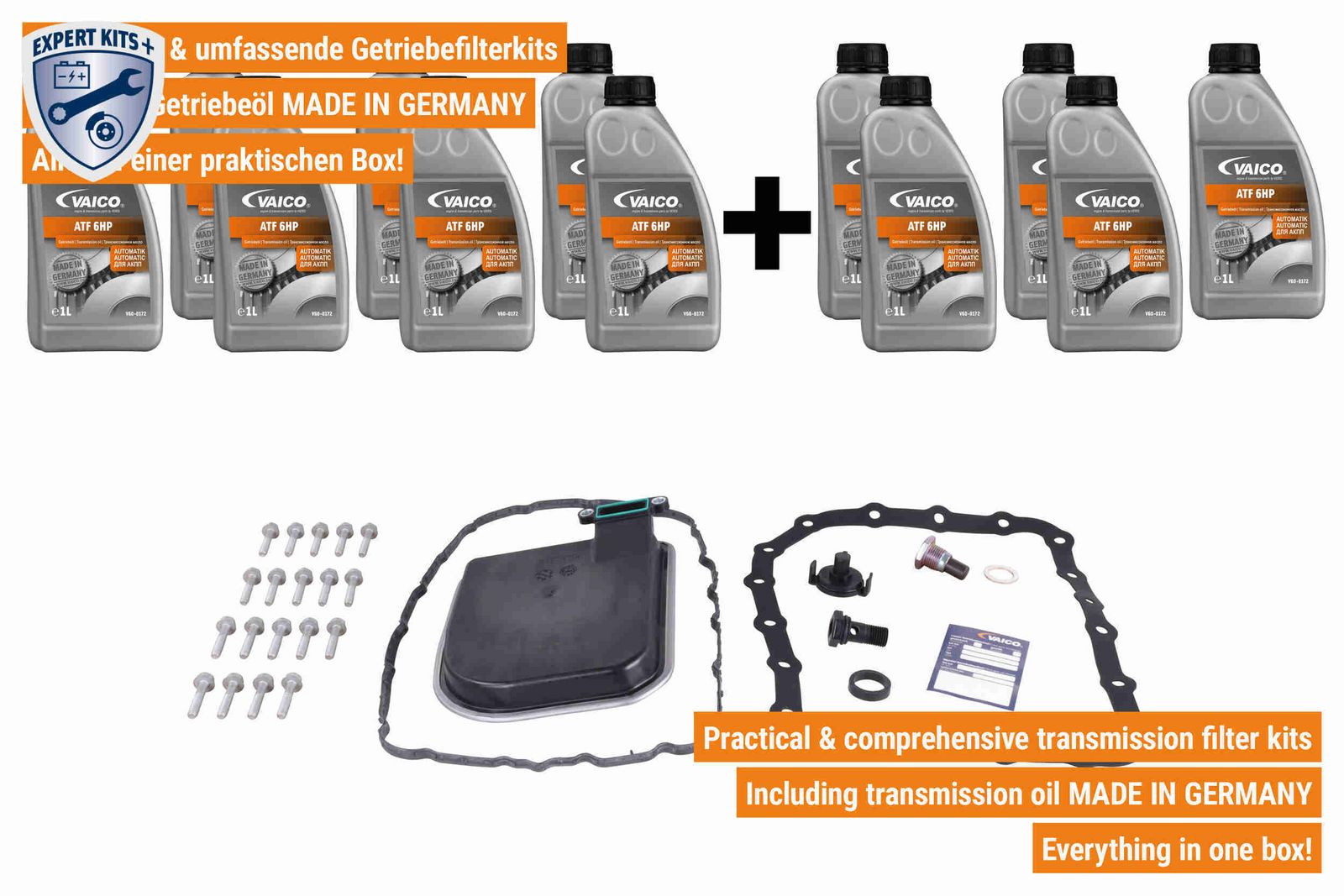 Kit pces, vidange d'huile de boîte de vitesses automatique