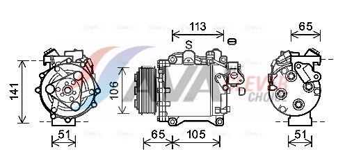 Компрессор, кондиционер
