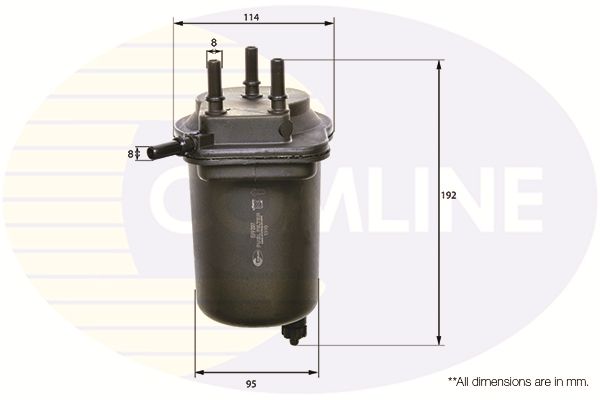 Filtr paliwa COMLINE EFF164