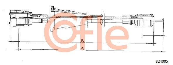 Linka tachografu COFLE 92.S24005