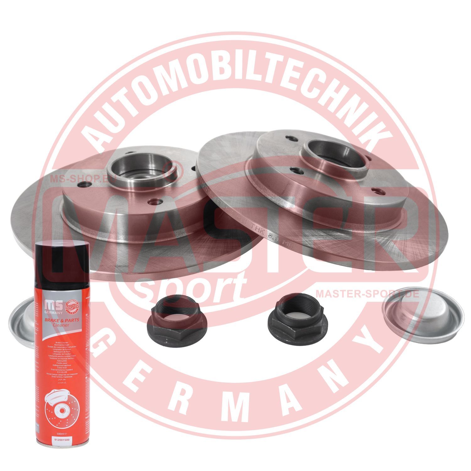 Tarcza hamulcowa MASTER-SPORT GERMANY 2401090171B-SET-MSP