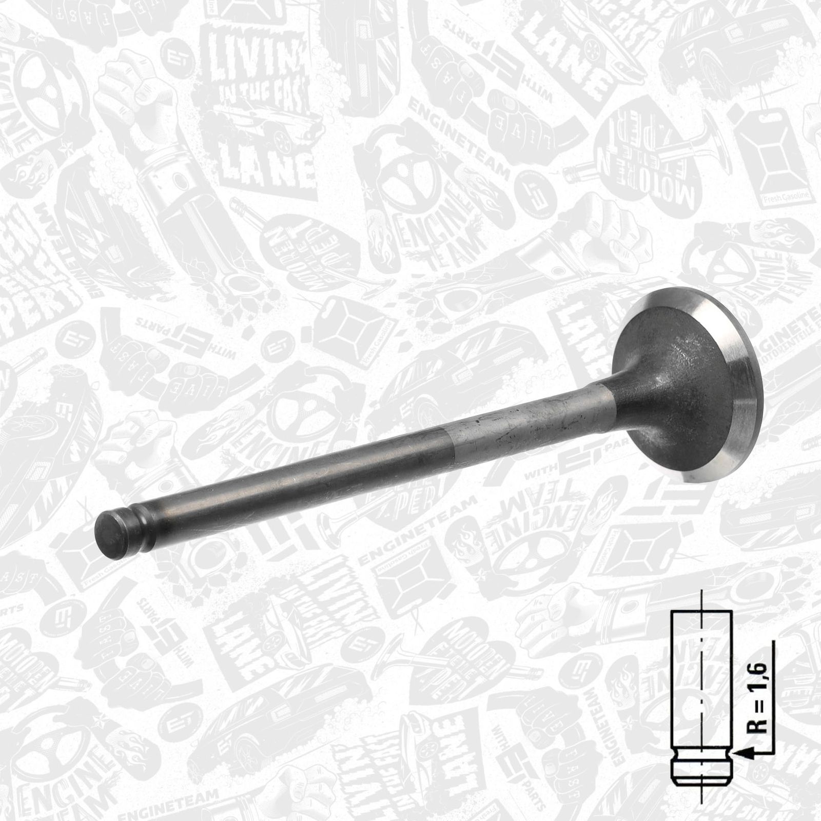 Supapa evacuare ET ENGINETEAM VE0101