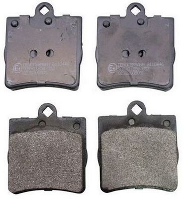 Zestaw klocków hamulcowych, hamulce tarczowe DENCKERMANN B110446