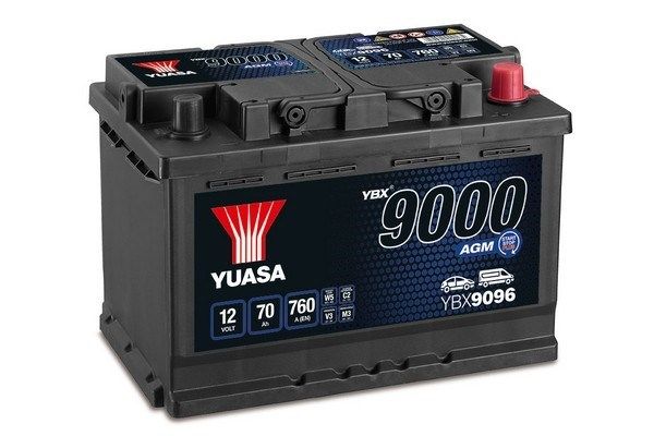 Štartovacia batéria YUASA YBX9096