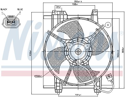 Ventilateur, refroidissement du moteur