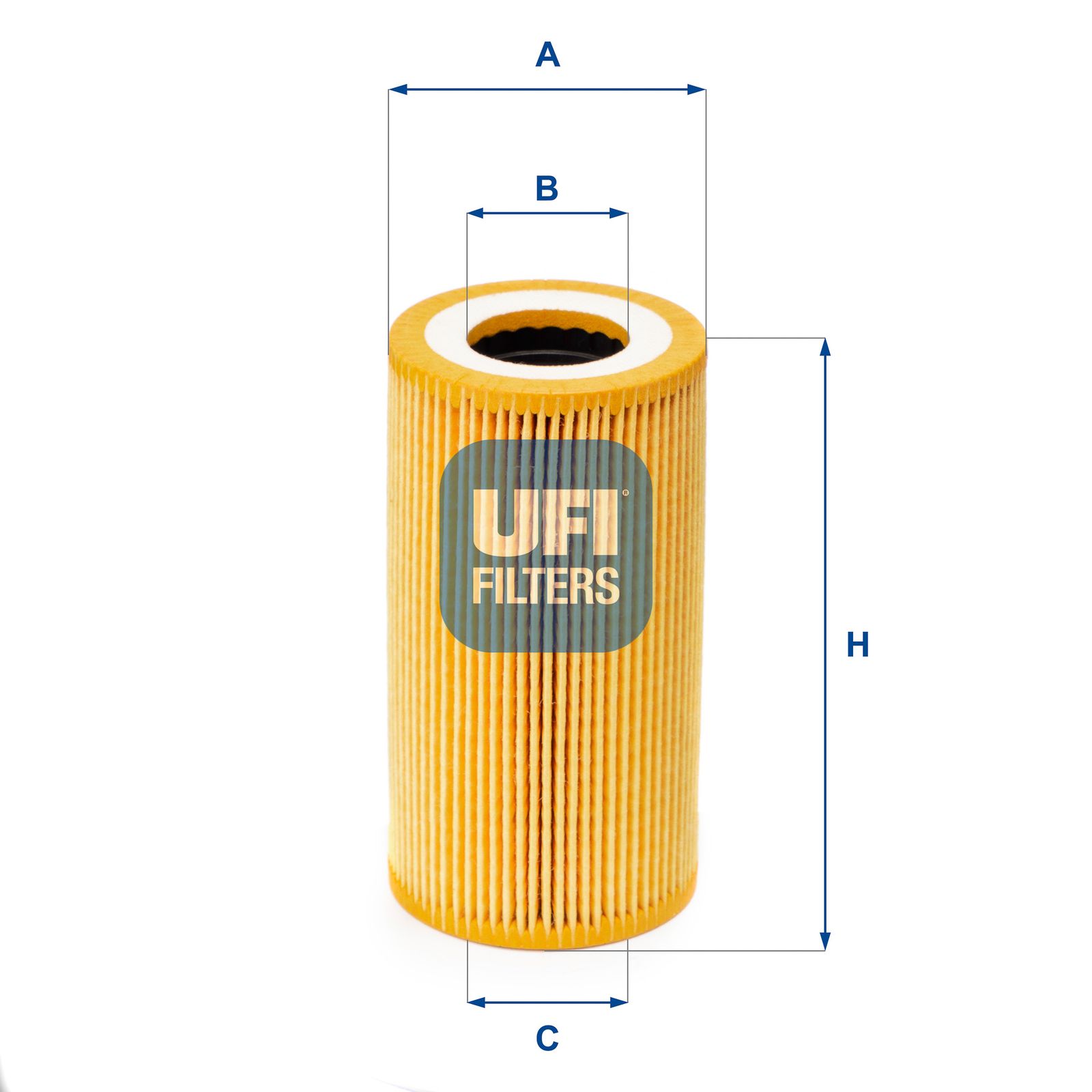 Olejový filter UFI 25.165.00