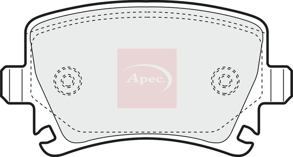 Apec - Rear Brake Pad Set