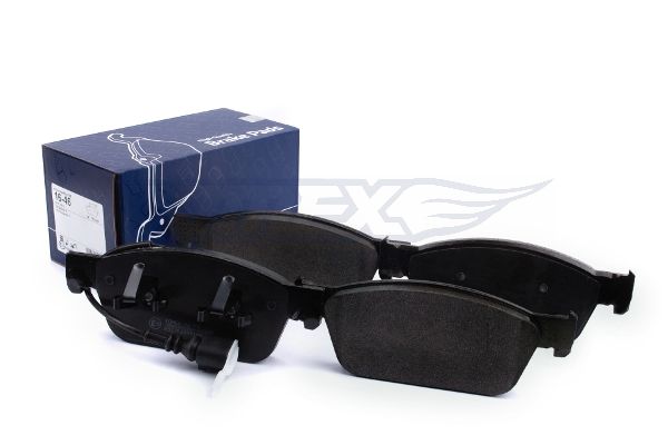 Levně Sada brzdových destiček, kotoučová brzda TOMEX Brakes 16-46