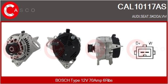 Levně generátor CASCO CAL10117AS