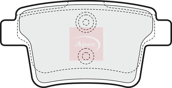 Apec - Rear Brake Pad Set