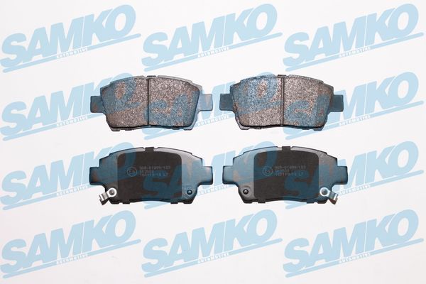 Sada brzdových destiček, kotoučová brzda SAMKO 5SP1003