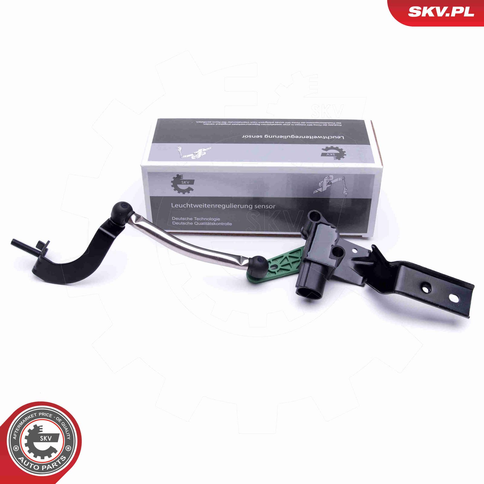 Датчик, корректор угла наклона фар