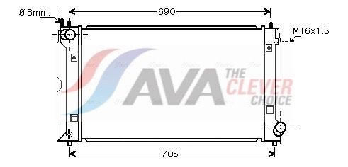 Радиатор, охлаждение двигателя