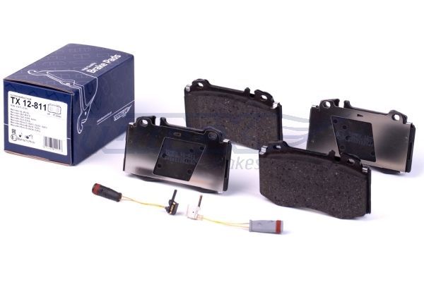 Levně Sada brzdových destiček, kotoučová brzda TOMEX Brakes 12-811