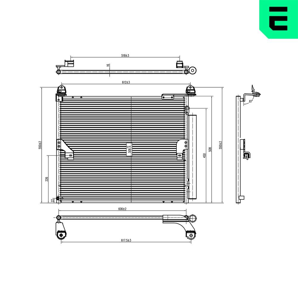 Condensator, climatizare ERA 667340