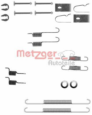 Set accesorii, sabot de frana METZGER 105-0847