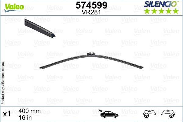 Pióro wycieraczki VALEO 574599