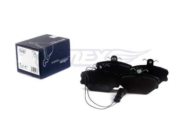 Levně Sada brzdových destiček, kotoučová brzda TOMEX Brakes 10-61