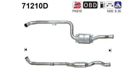 Katalizator AS 71210D