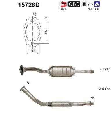 Katalizator AS 15728D