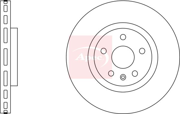 Apec - Front Brake Disc