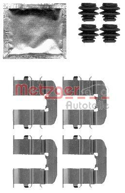 Set accesorii, placute frana METZGER 109-1814