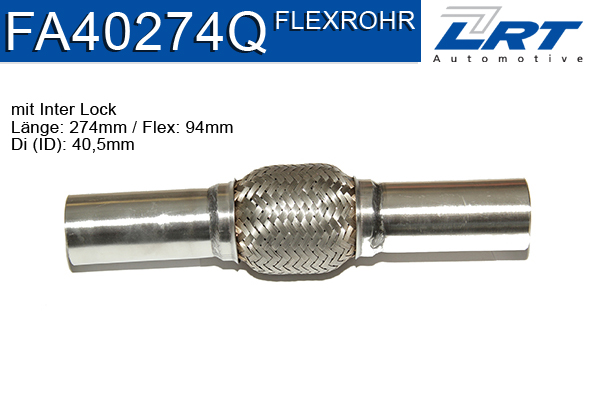 Teava flexibila, esapament LRT FA40274Q