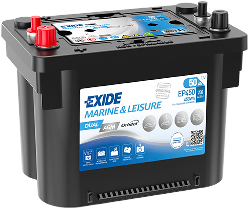 Baterie de pornire EXIDE Marine & Leisure 50Ah 12V