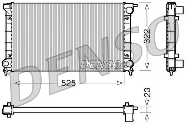 Radiators, motora dzesēšanas sistēma
