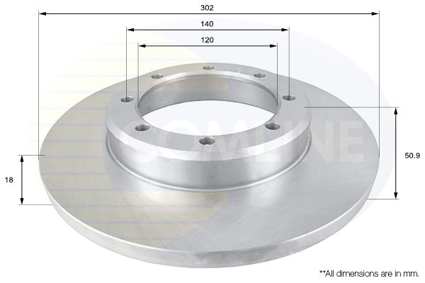 Tarcza hamulcowa COMLINE ADC1598