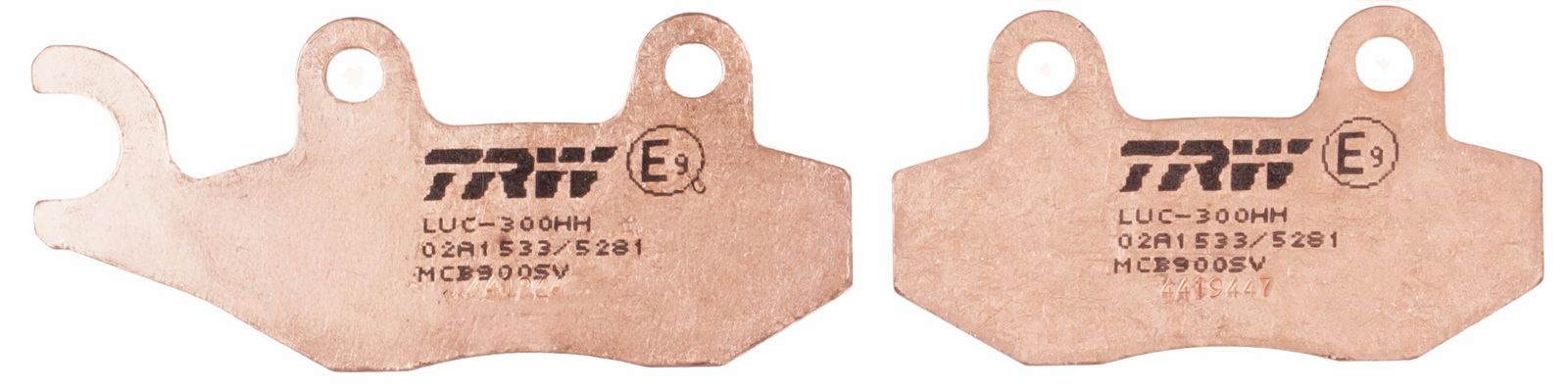Kit de plaquettes de frein, frein à disque