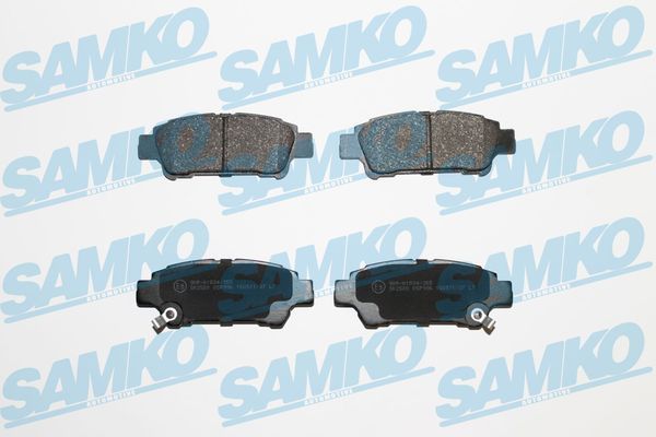 Sada brzdových destiček, kotoučová brzda SAMKO 5SP996