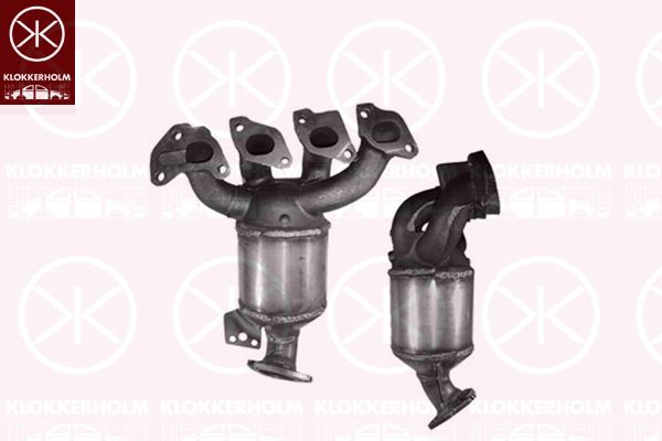 Katalizator KLOKKERHOLM 5849012