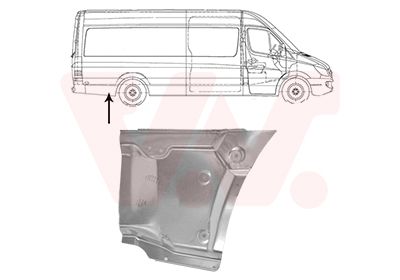 Ściana boczna VAN WEZEL 3083144
