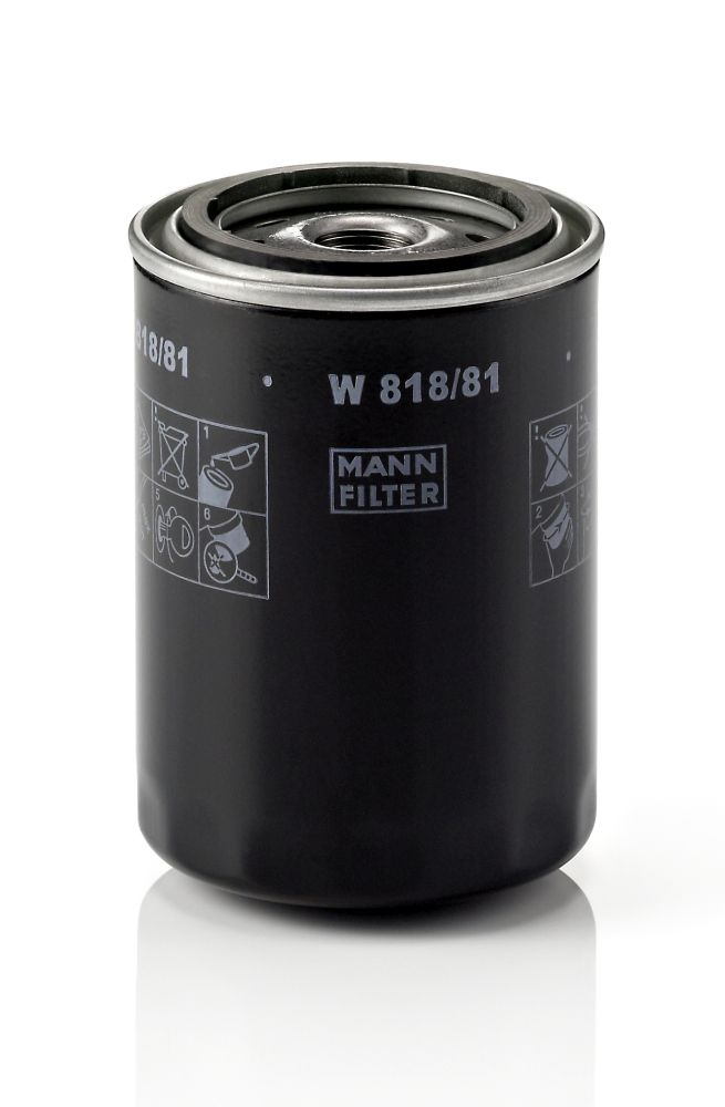 Olejový filter MANN-FILTER W 818/81