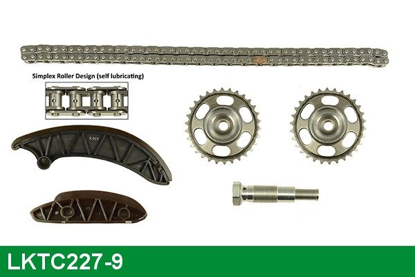 Zestaw łańcucha rozrządu LUCAS LKTC227-9