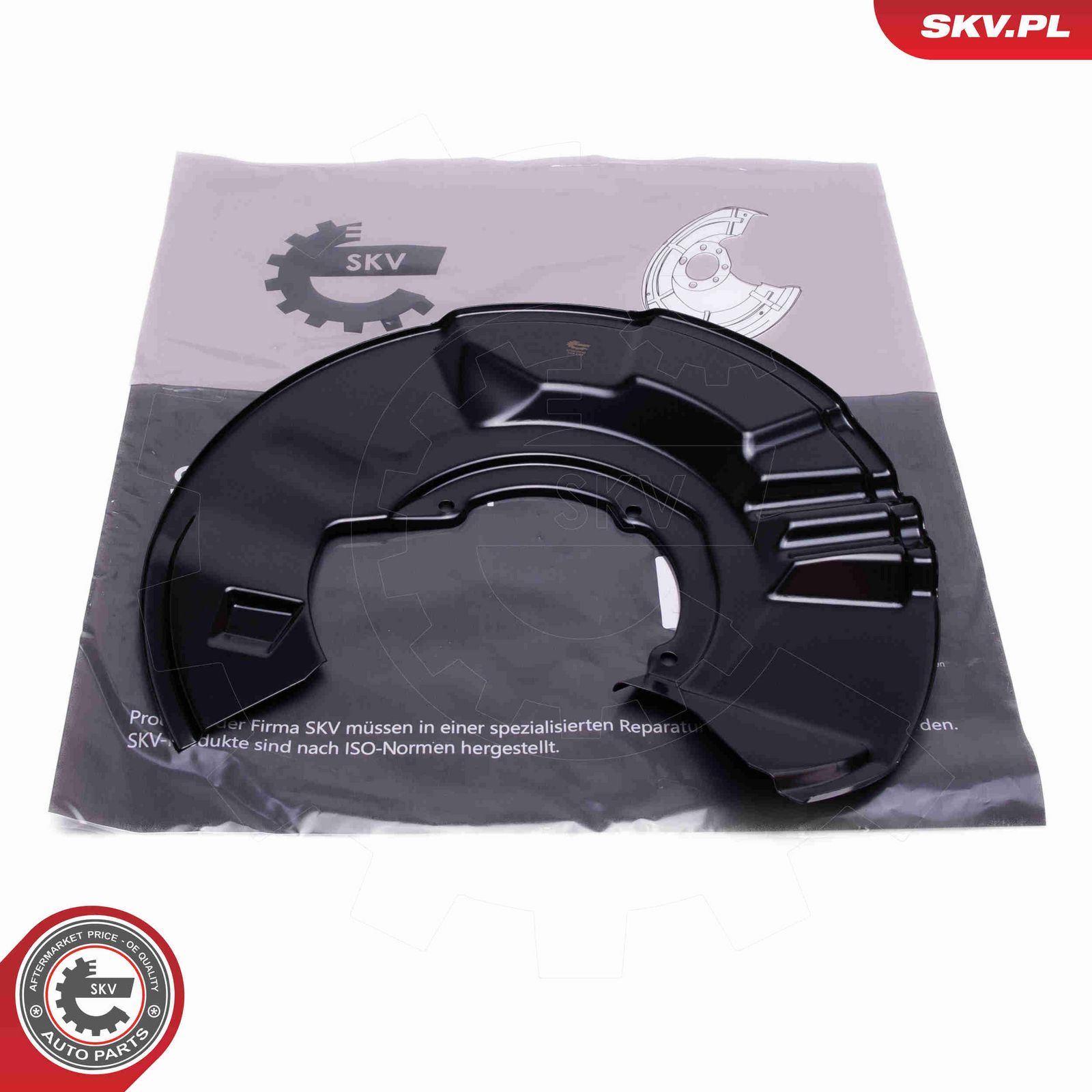 Отражатель, диск тормозного механизма