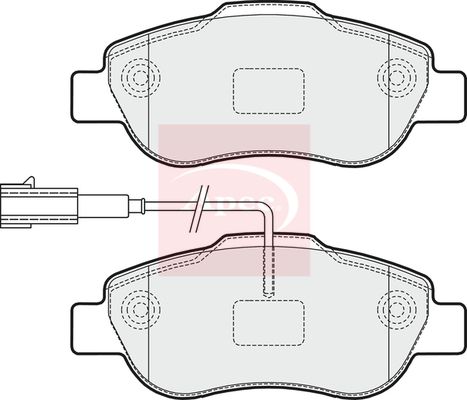 Apec - Front Brake Pad Set