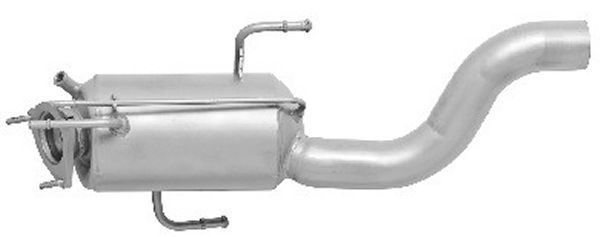 Filtr sadzy / filtr cząstek stałych, układ wydechowy IMASAF 7L6254401HX