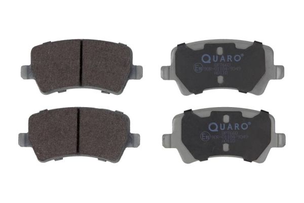 Sada brzdových platničiek kotúčovej brzdy QUARO QP7660
