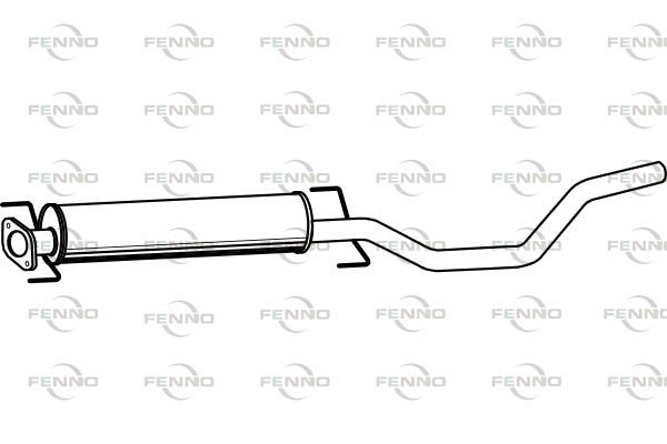 Tłumik środkowy FENNO P5388