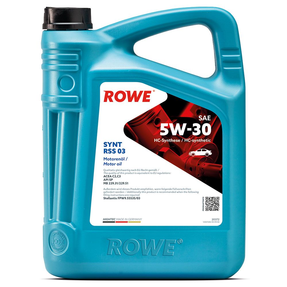 ulei de motor ROWE HIGHTEC SYNT RSS 03 SAE 5W-30 20372-0050-99