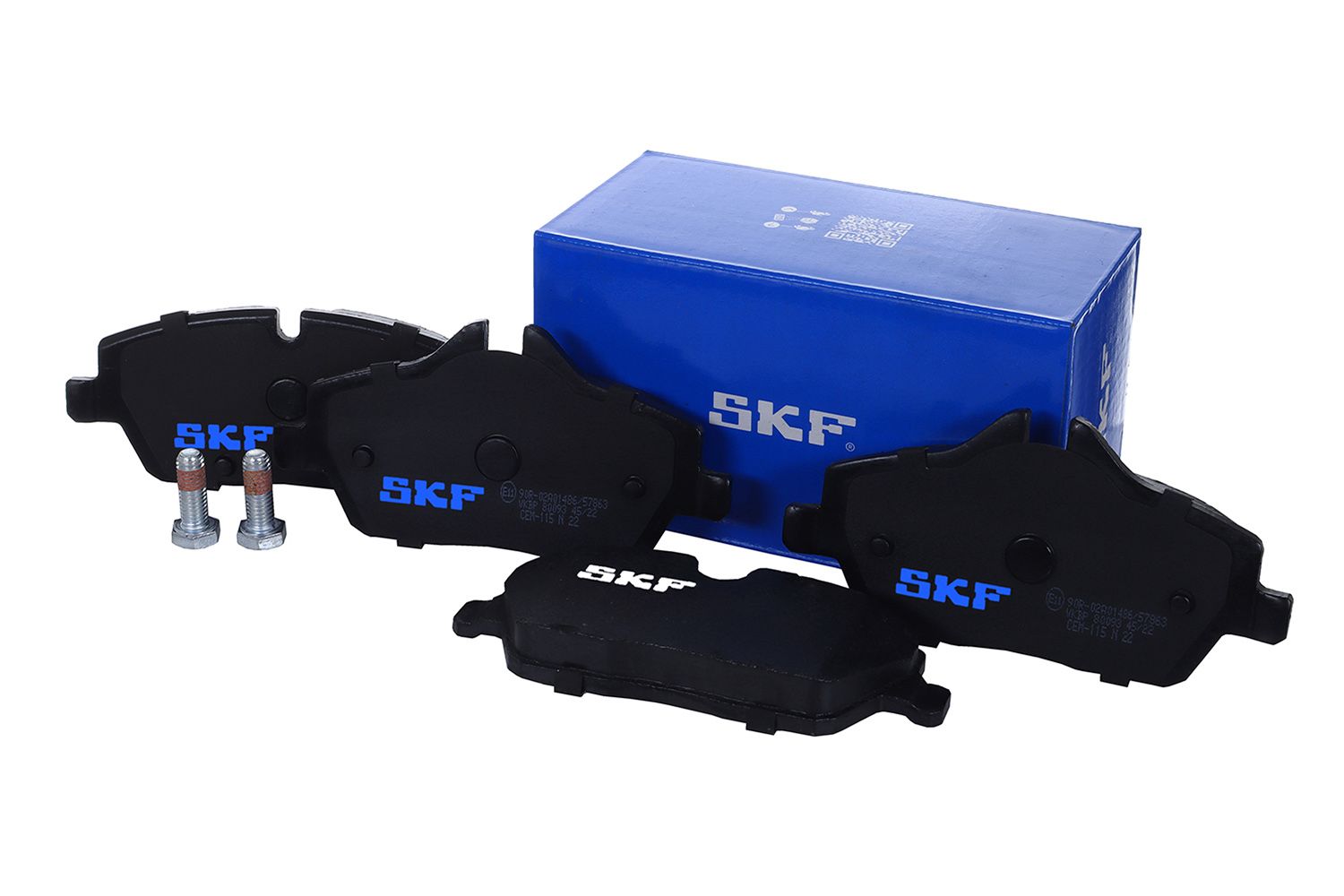 Sada brzdových platničiek kotúčovej brzdy SKF VKBP 80093